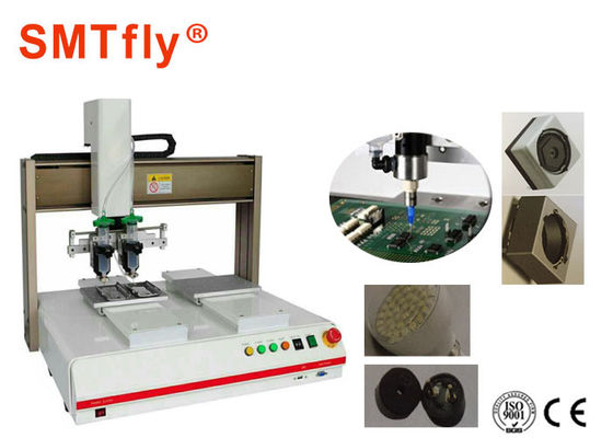 중국 두 배 테이블 일 SMT 땜납 풀 분배기 기계, 접착제 분배 체계 SMTfly-322 협력 업체