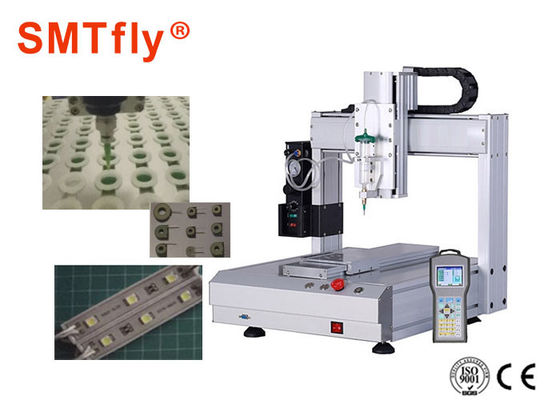 중국 두 배 맨 위 자동적인 접착제 분배기 기계 조정가능한 간격을 두는 SMTfly-S 협력 업체