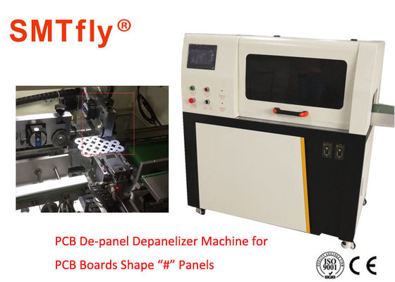 중국 PCB De 패널 분리기 V는 PCB Depaneling 기계를을 위한 “#” 모양 패널 잘랐습니다 협력 업체
